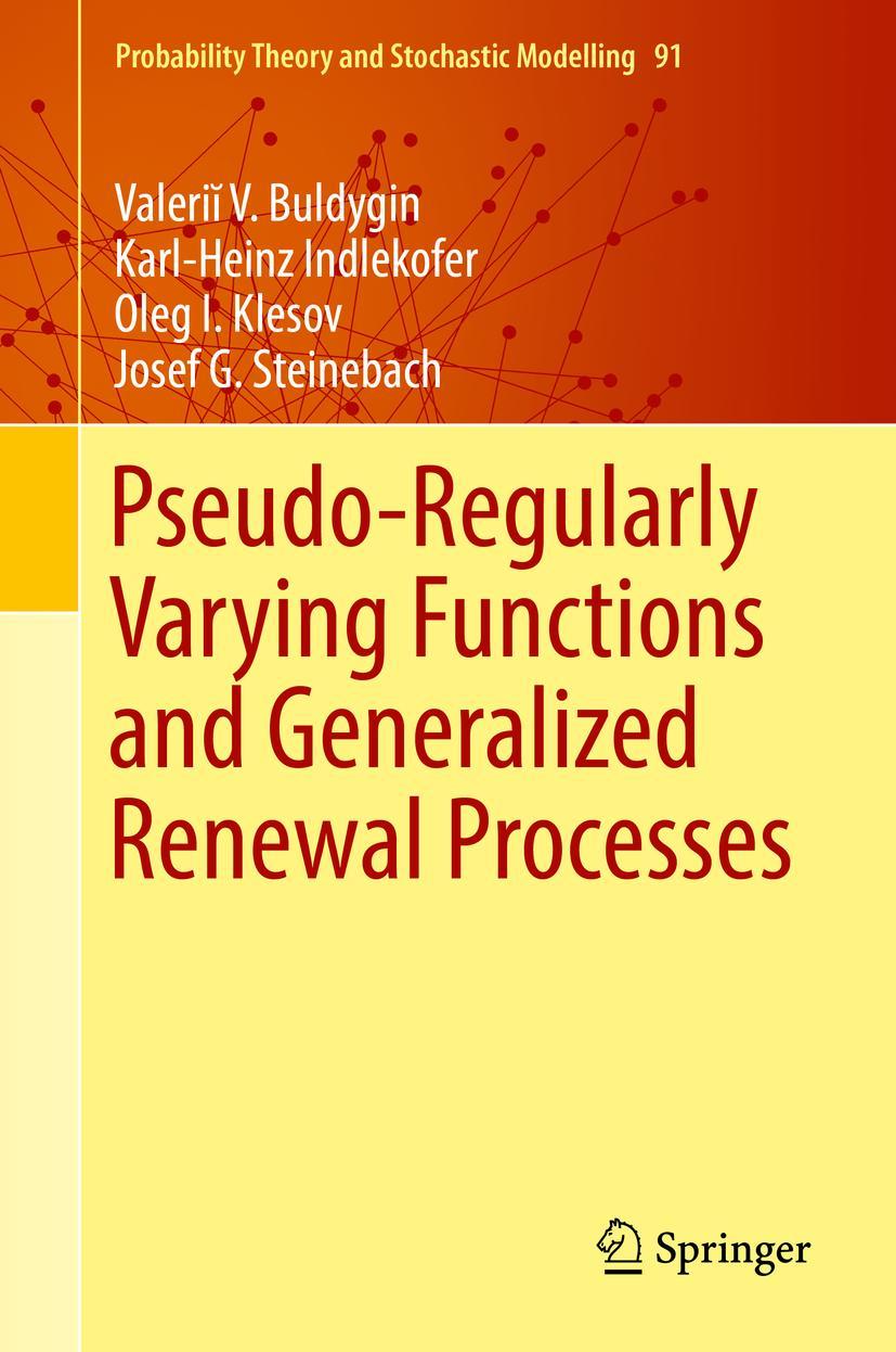Vorderes Coverbild Pseudo-Regularly Varying Functions and Generalized Renewal Processes