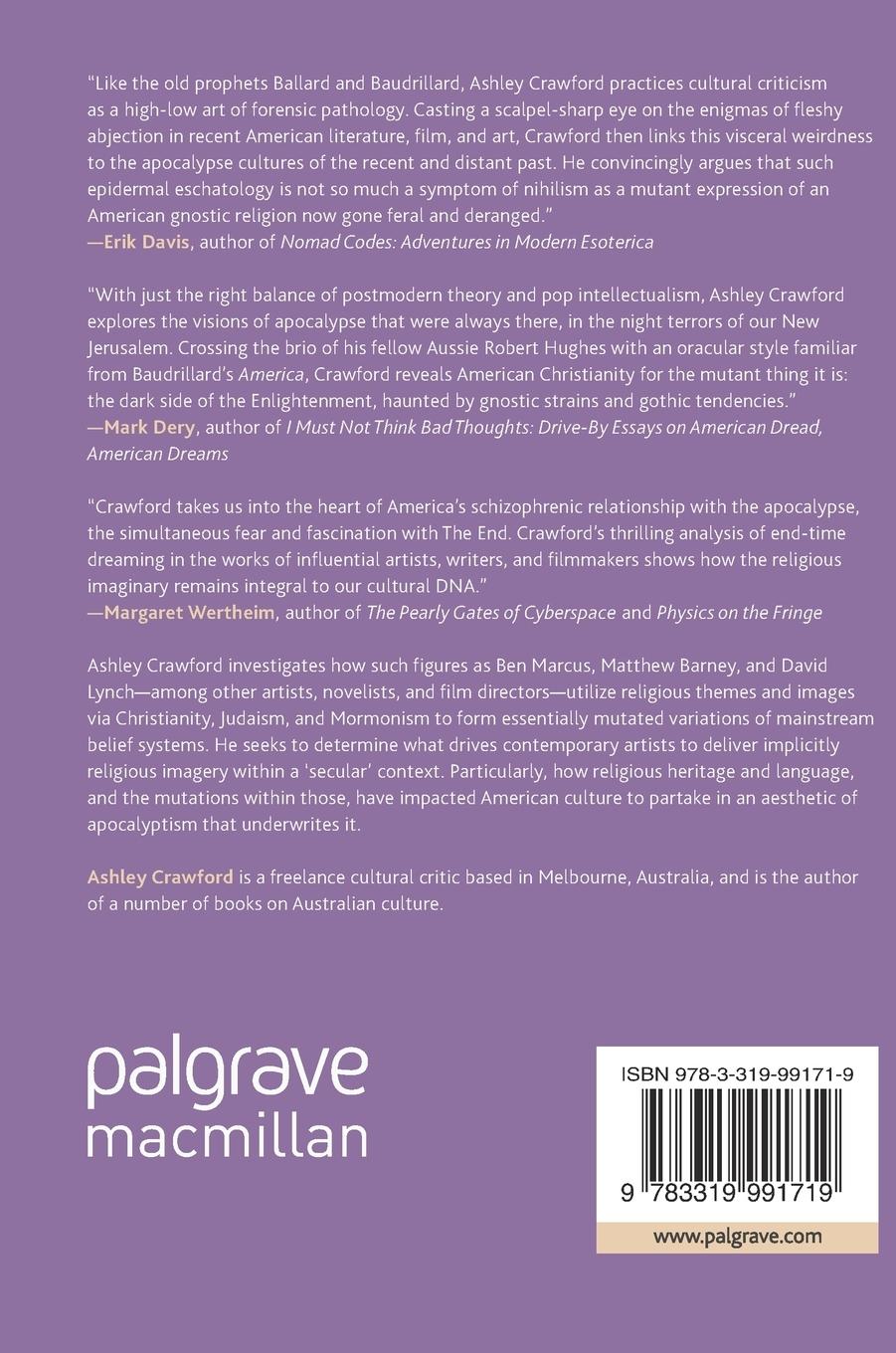 Rückseitencover Religious Imaging in Millennialist America