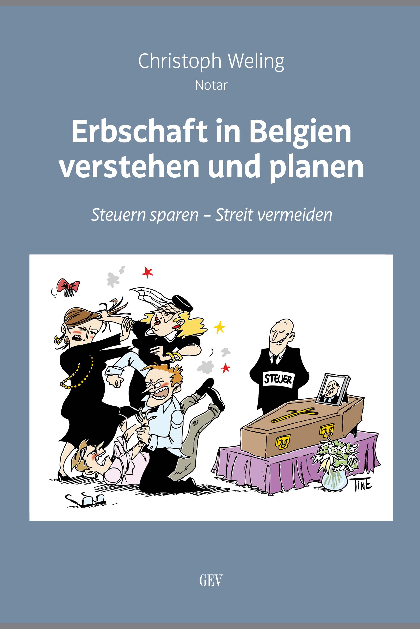 Vorderes Coverbild Erbschaft in Belgien verstehen und planen