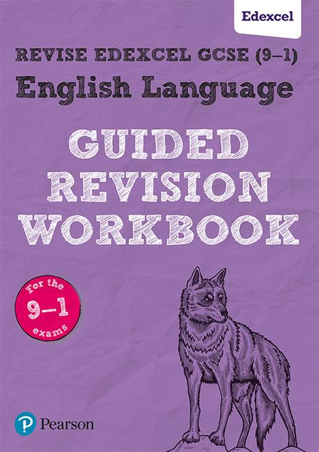 Vorderes Coverbild Pearson REVISE Edexcel GCSE English Language Guided Revision Workbook - for 2026, 2027 exams