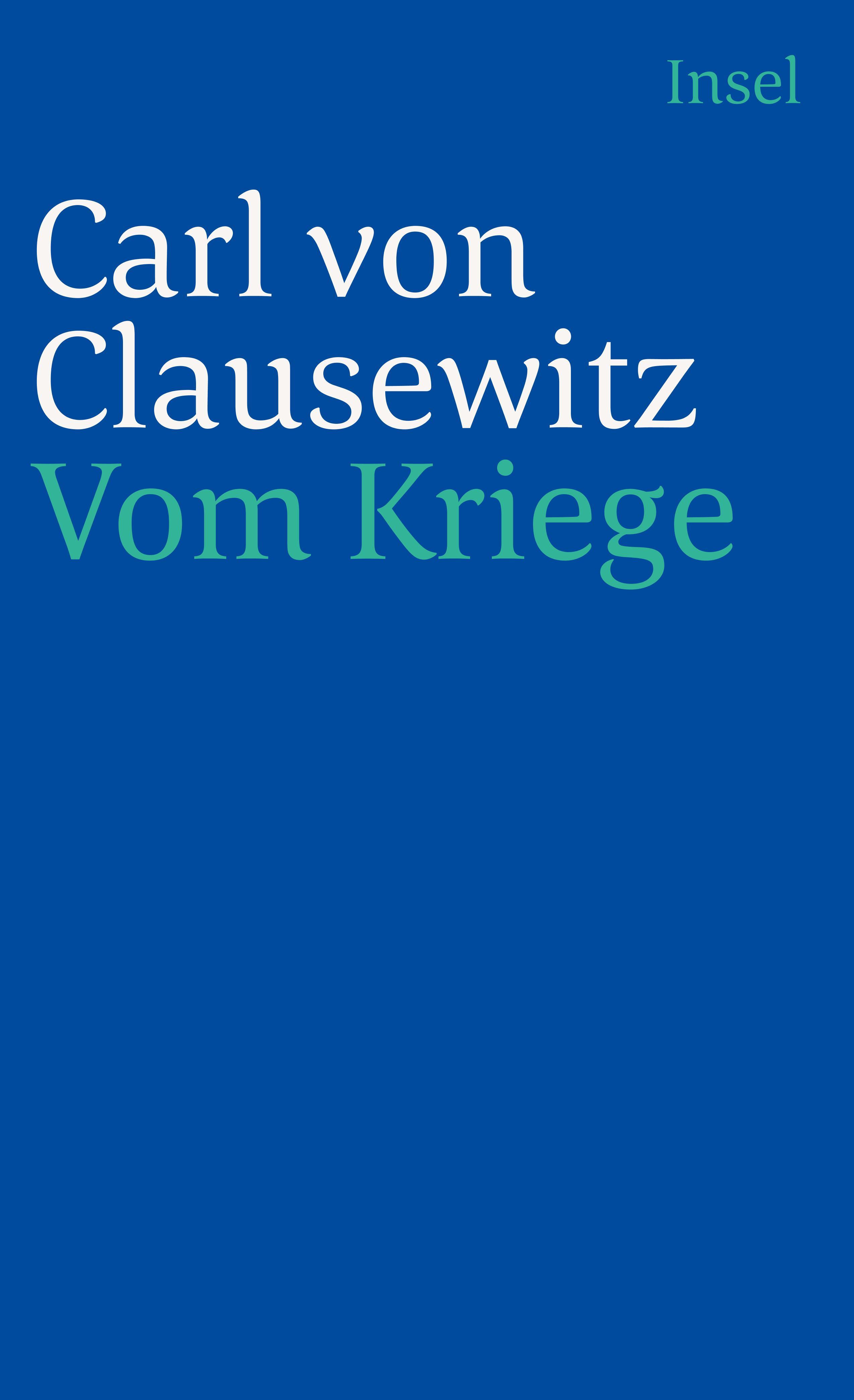 Vorderes Coverbild Vom Kriege