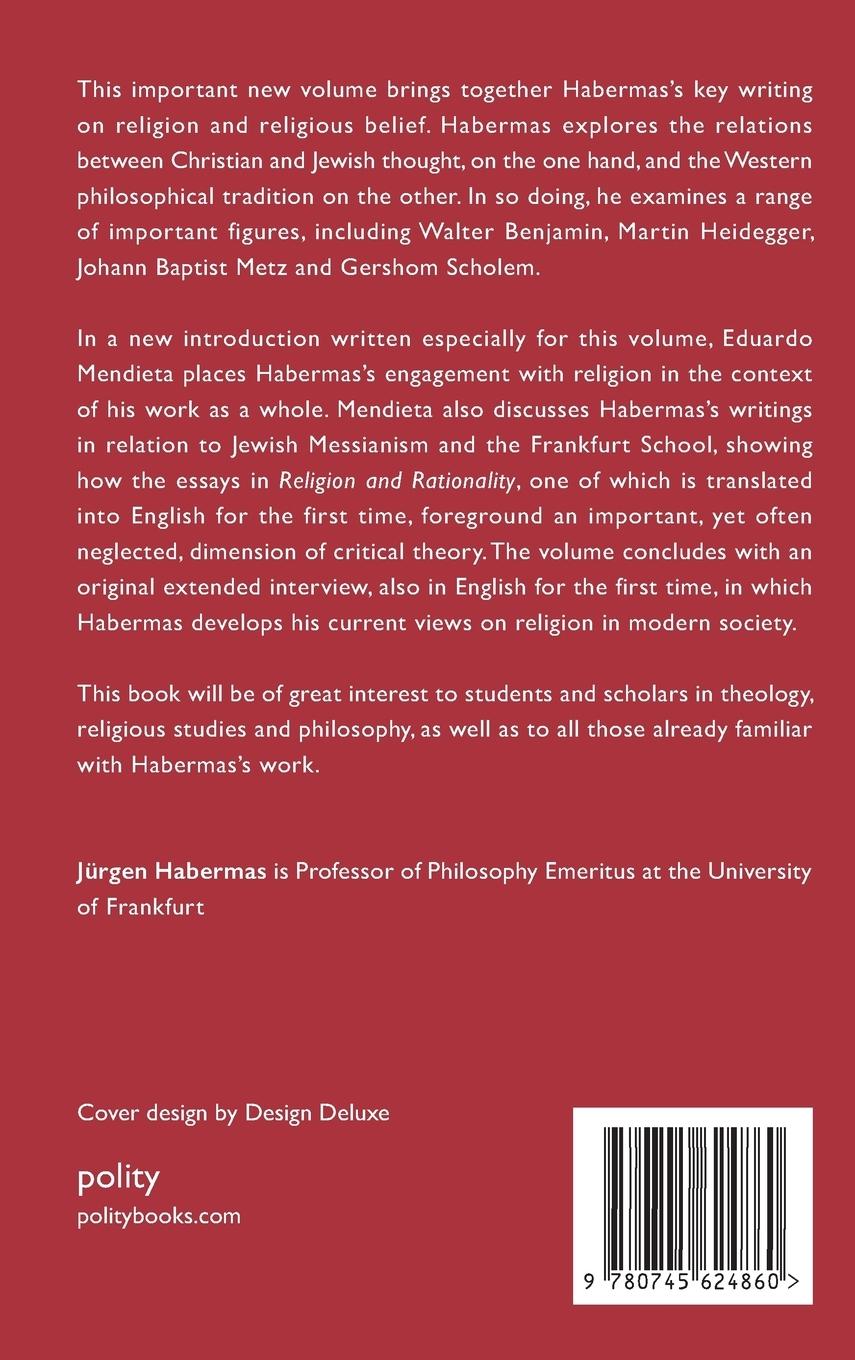 Rückseitencover Religion and Rationality