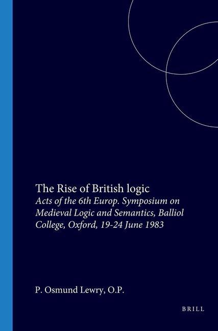 Vorderes Coverbild Rise of British Logic