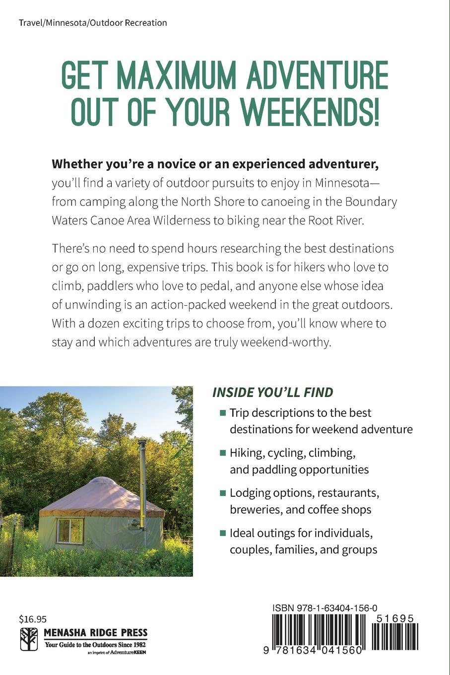 Rückseitencover Minnesota Adventure Weekends