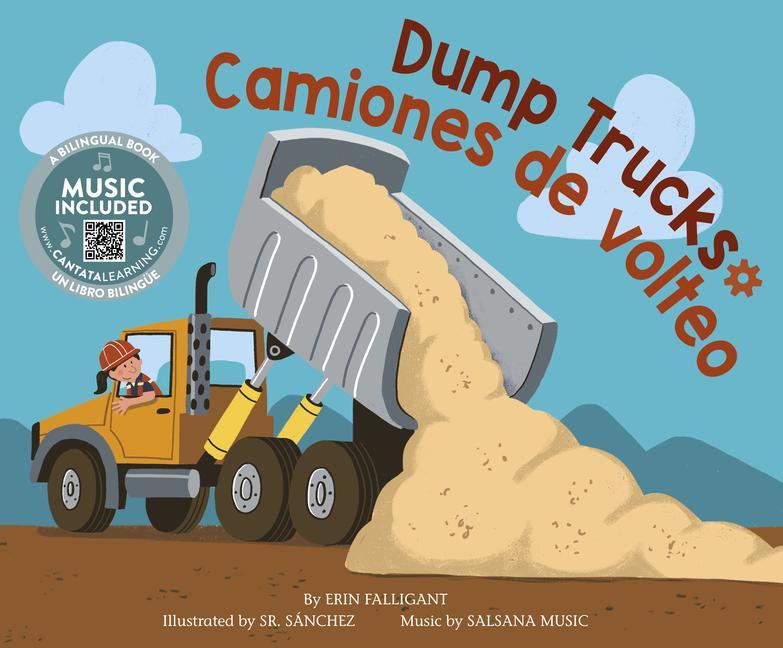 Vorderes Coverbild Dump Trucks / Camiones de Volteo