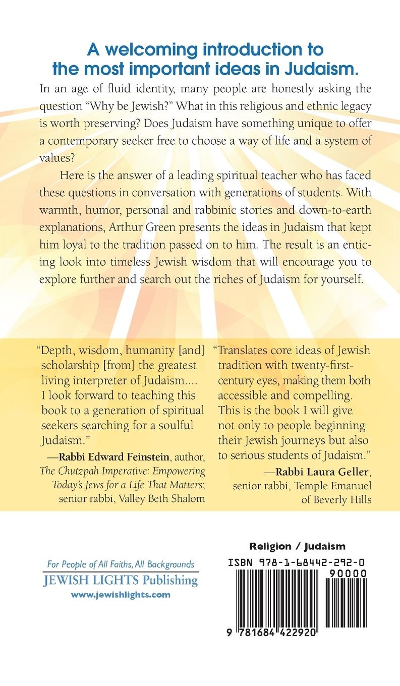 Rückseitencover Judaism's Ten Best Ideas