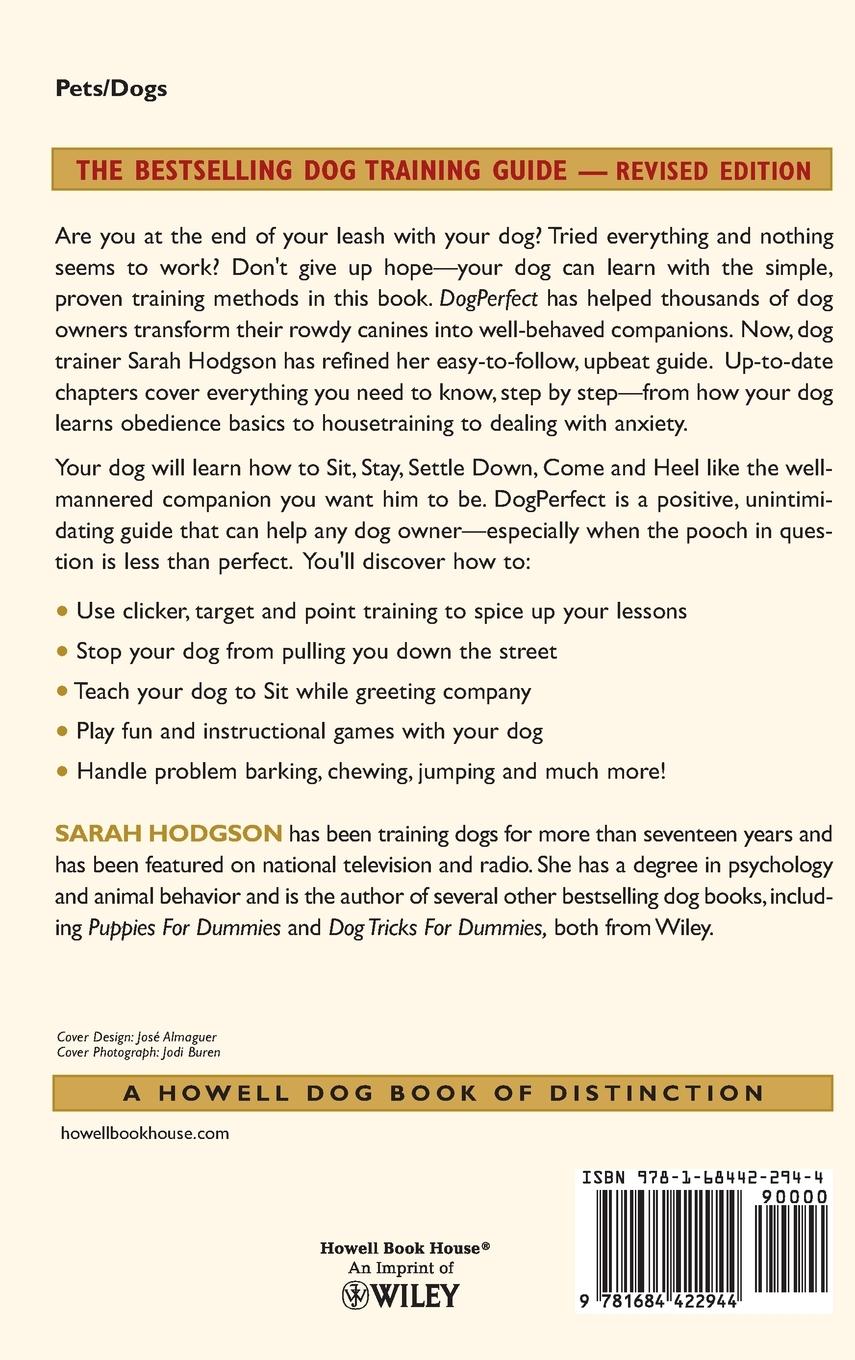 Rückseitencover Dogperfect