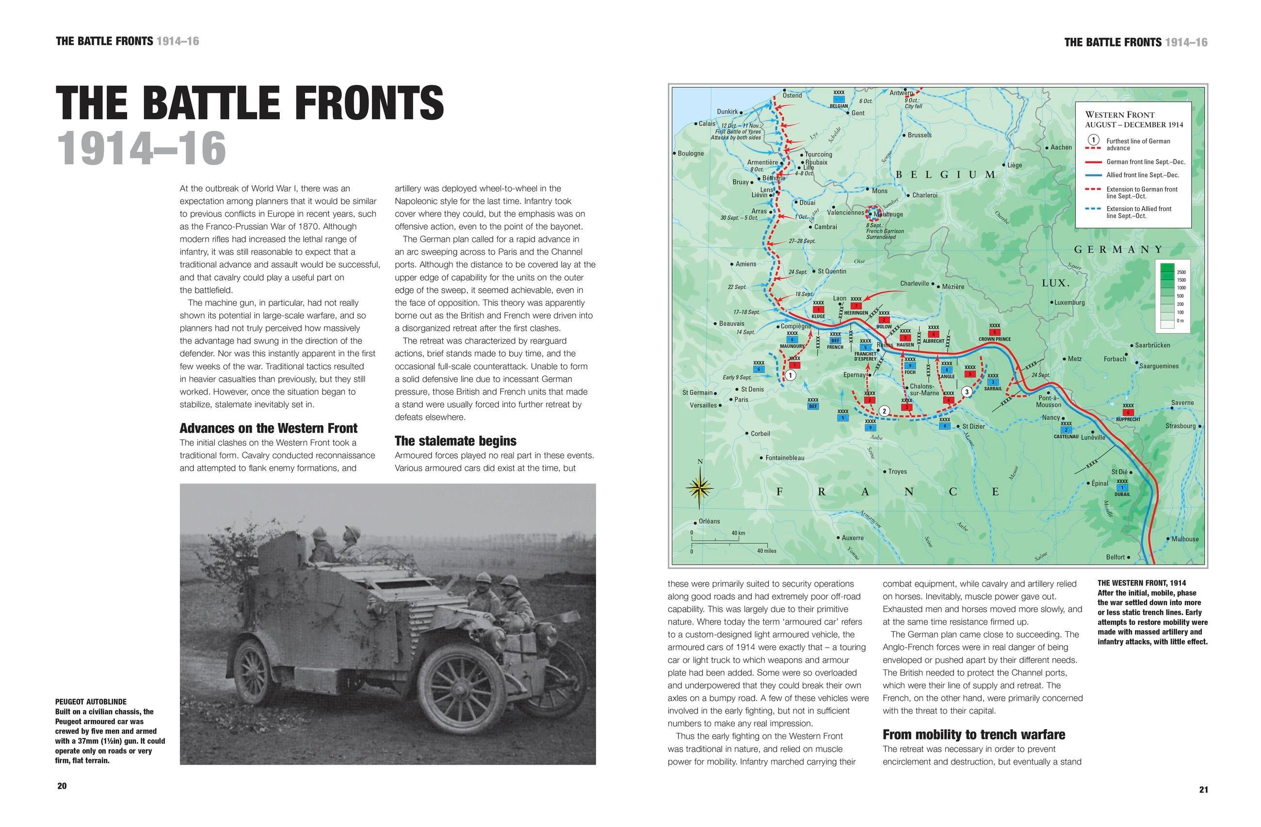 Beispielinhalt (Bild) History of Tank Warfare