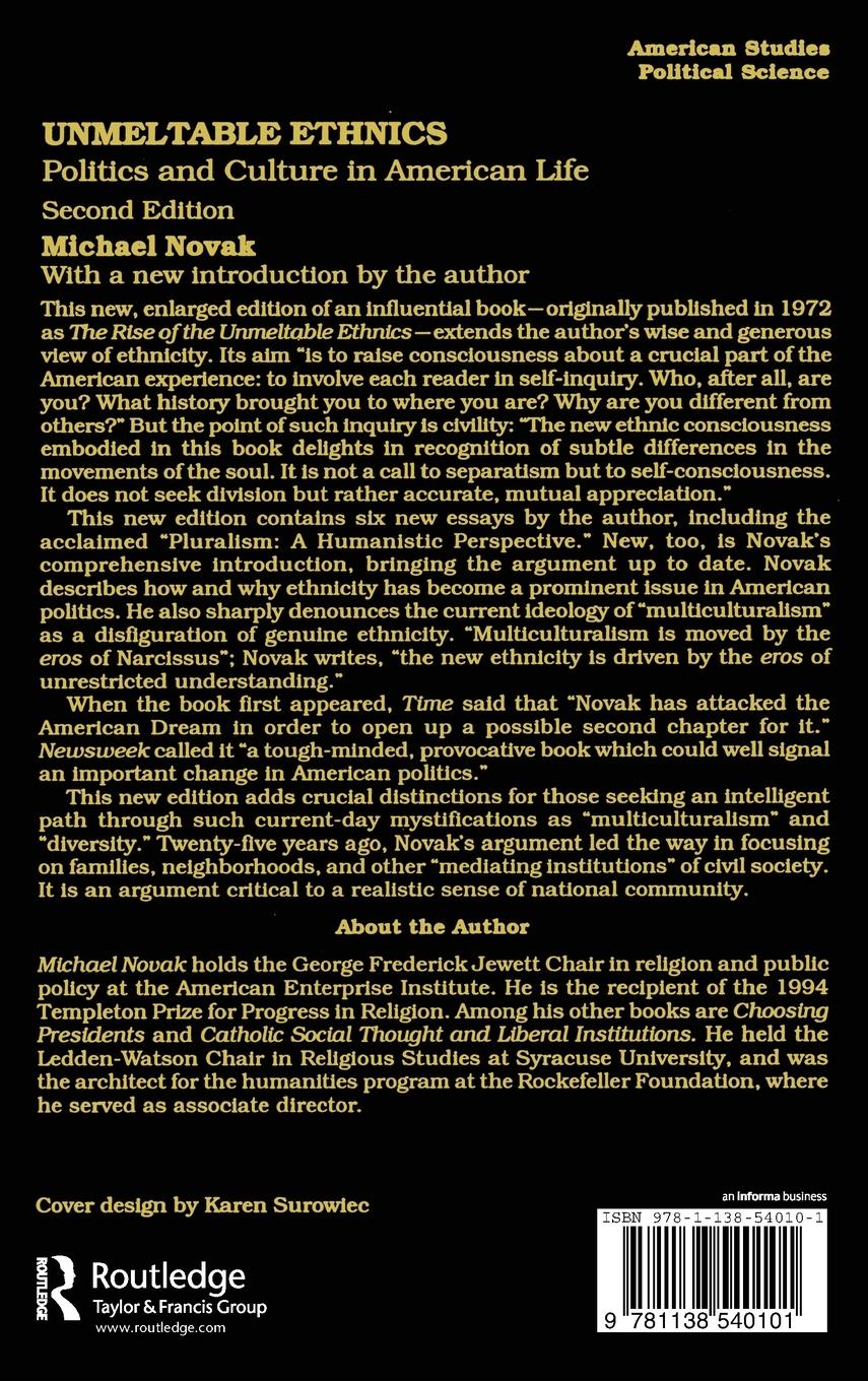 Rückseitencover Unmeltable Ethnics