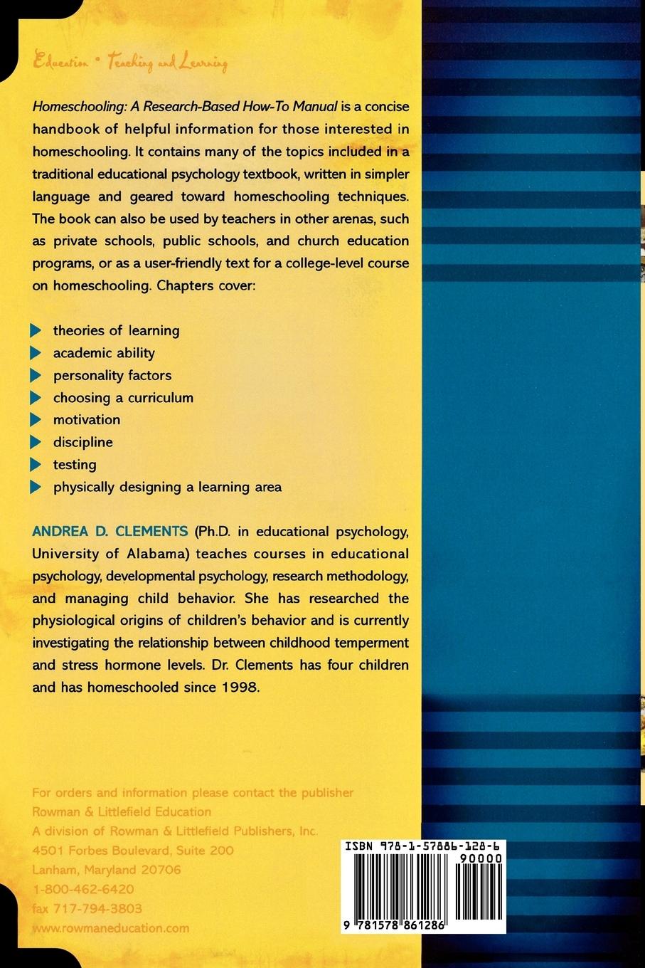 Rückseitencover Homeschooling