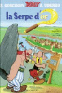 Vorderes Coverbild Asterix Französische Ausgabe 02. La serpe d'or