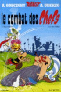 Vorderes Coverbild Asterix 7 Französische Ausgabe. Le combat des chefs. Sonderausgabe