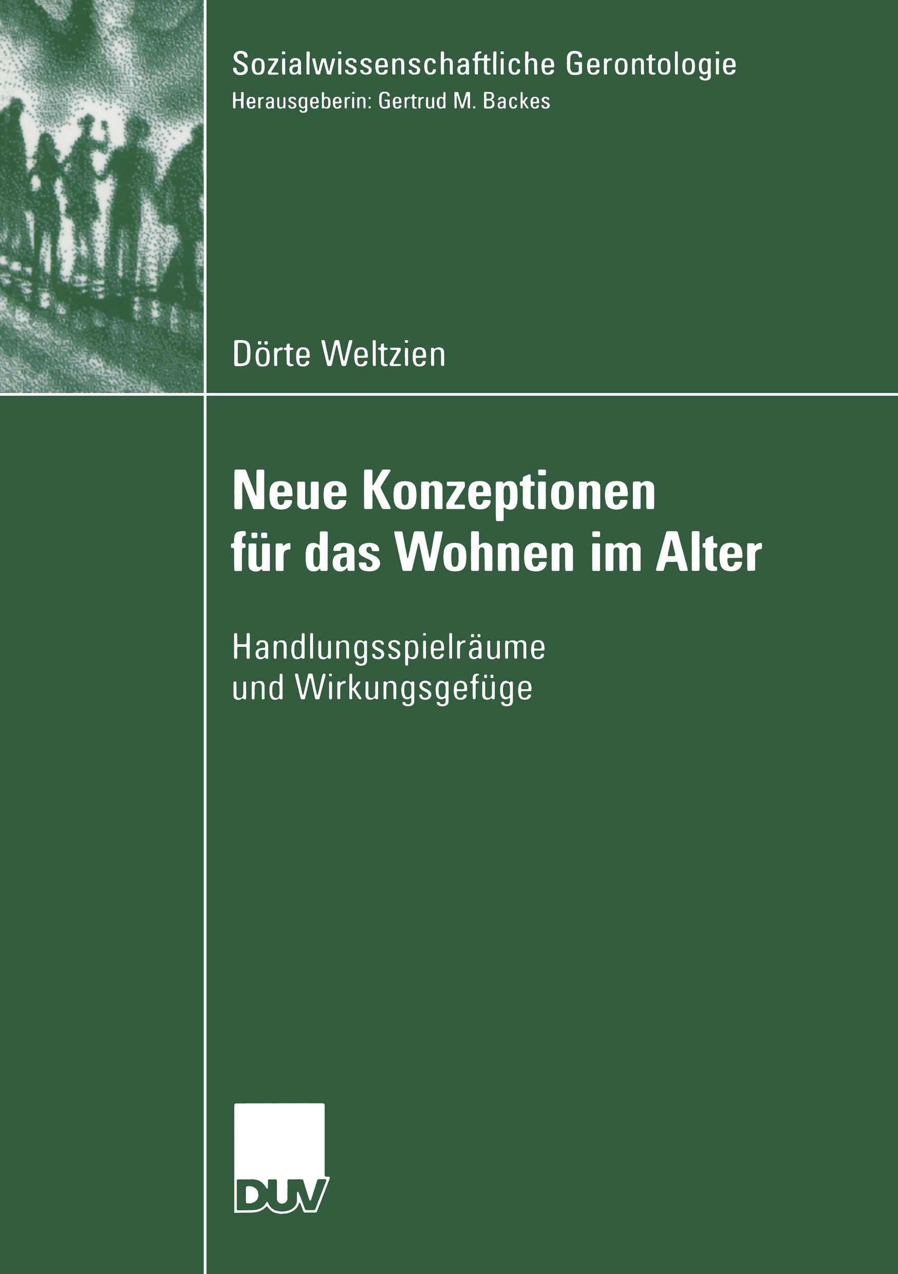 Vorderes Coverbild Neue Konzeptionen für das Wohnen im Alter