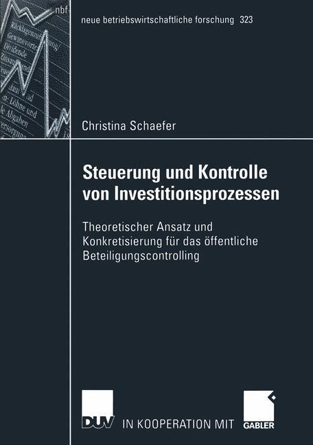 Vorderes Coverbild Steuerung und Kontrolle von Investitionsprozessen