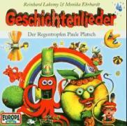 Vorderes Coverbild Geschichtenlieder.Der Regentropfen Paule Platsch. CD