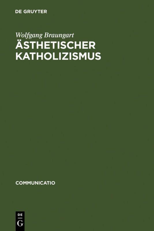 Vorderes Coverbild Ästhetischer Katholizismus