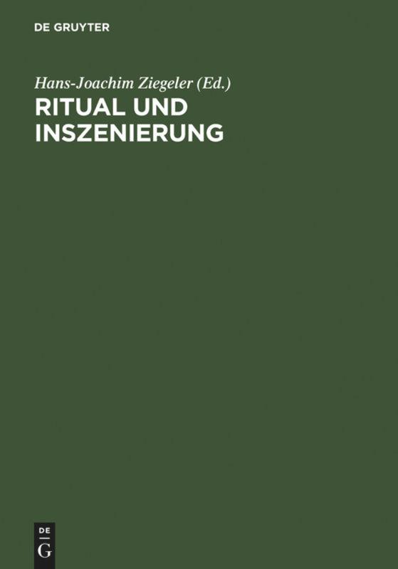 Vorderes Coverbild Ritual und Inszenierung