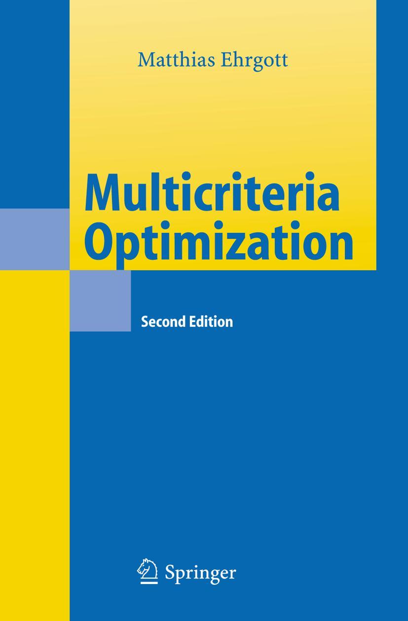 Vorderes Coverbild Multicriteria Optimization