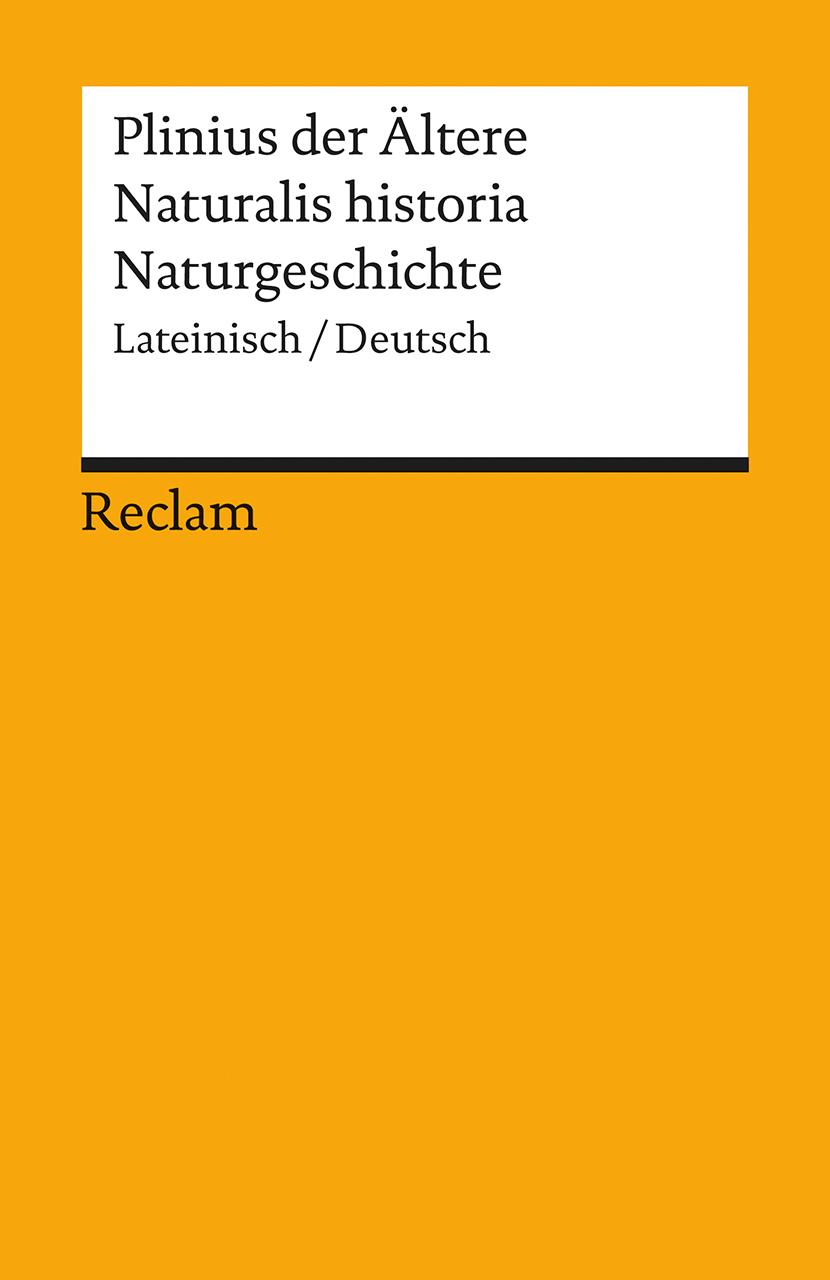 Vorderes Coverbild Naturalis historia / Naturgeschichte