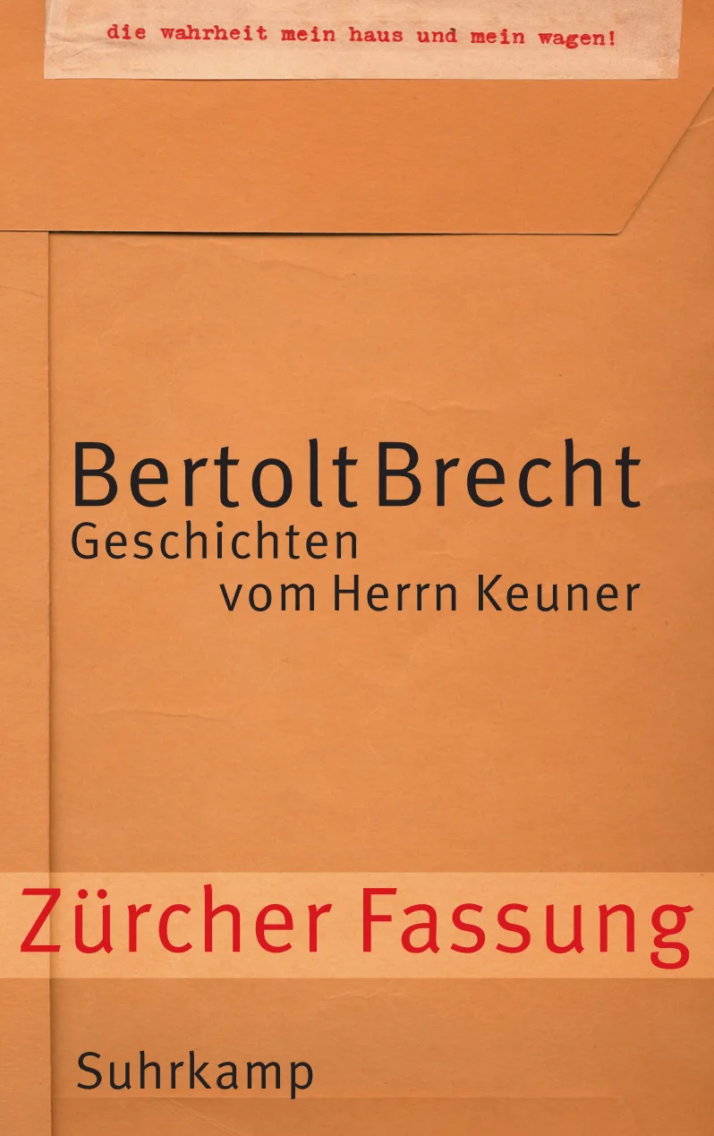 Vorderes Coverbild Geschichten vom Herrn Keuner
