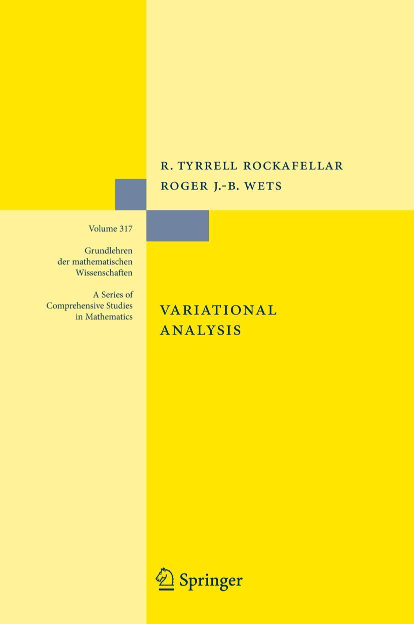 Vorderes Coverbild Variational Analysis