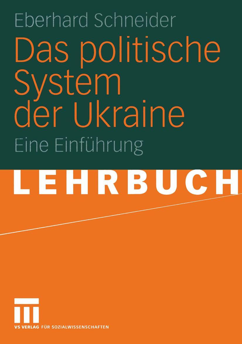 Vorderes Coverbild Das politische System der Ukraine