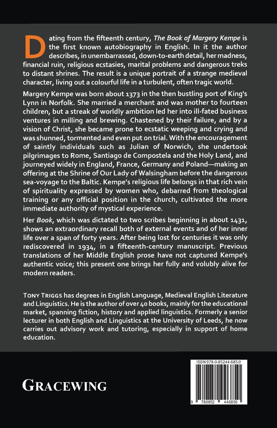 Rückseitencover The Book of Margery Kempe