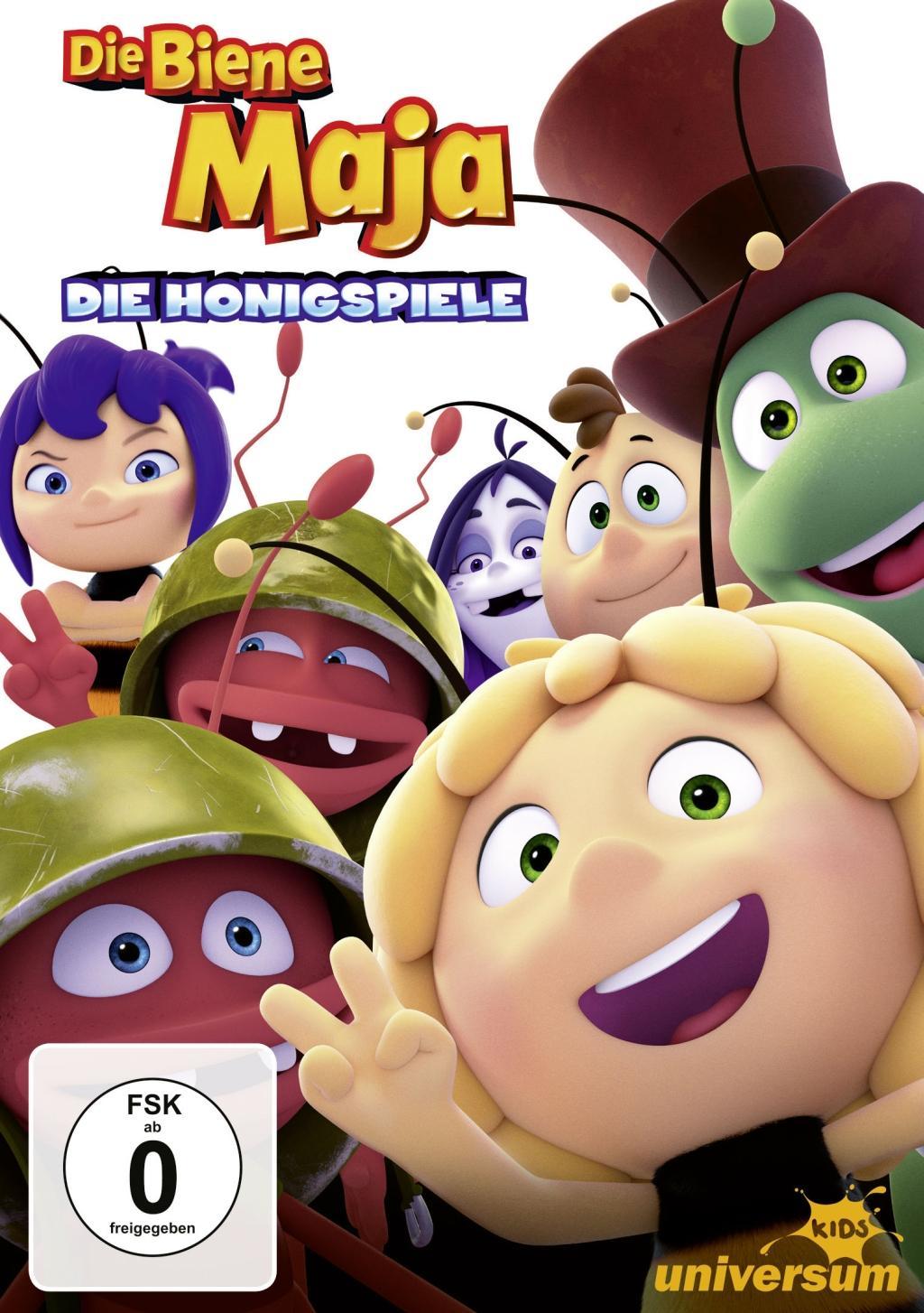 Vorderes Coverbild Die Biene Maja - Die Honigspiele