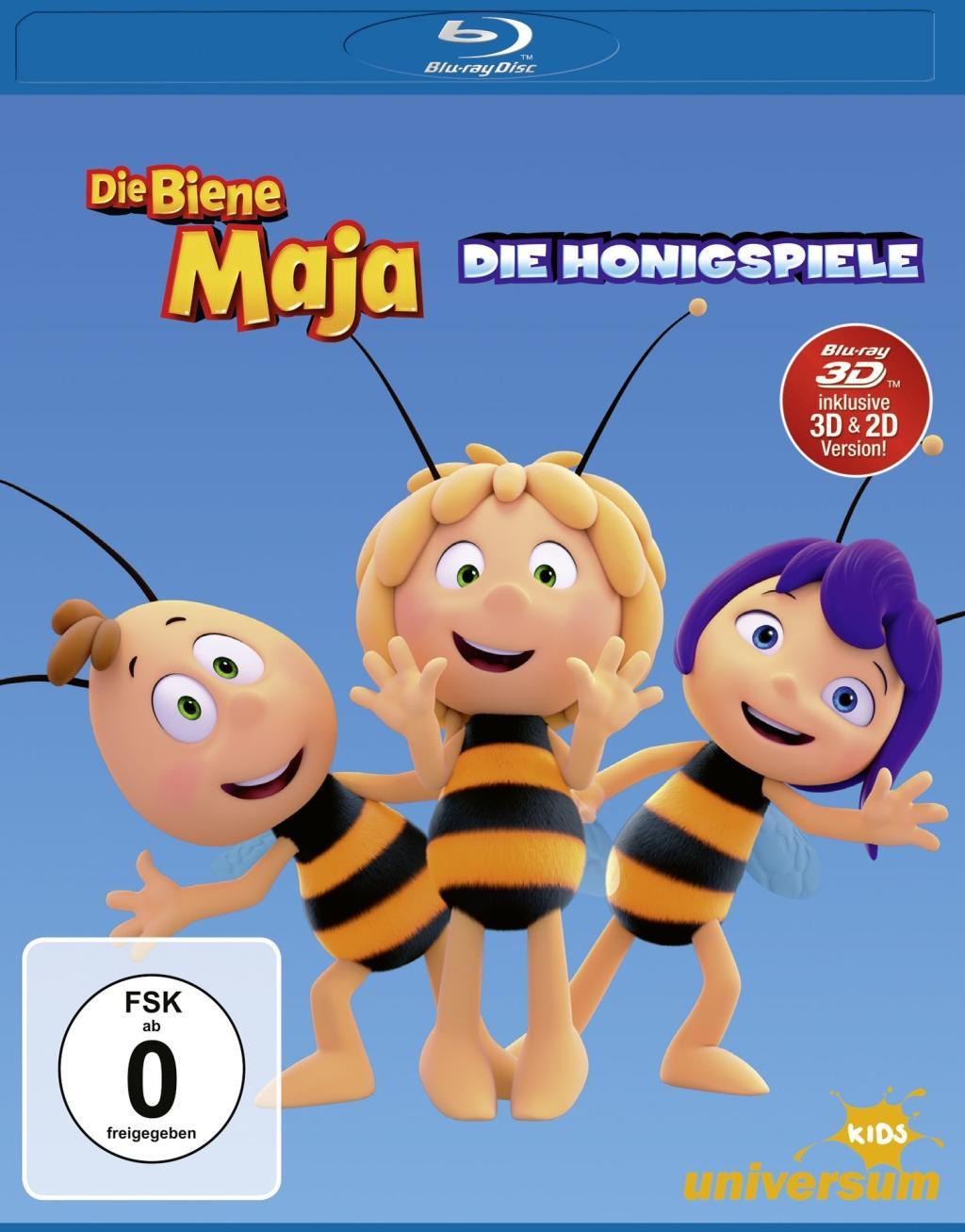 Vorderes Coverbild Die Biene Maja - Die Honigspiele