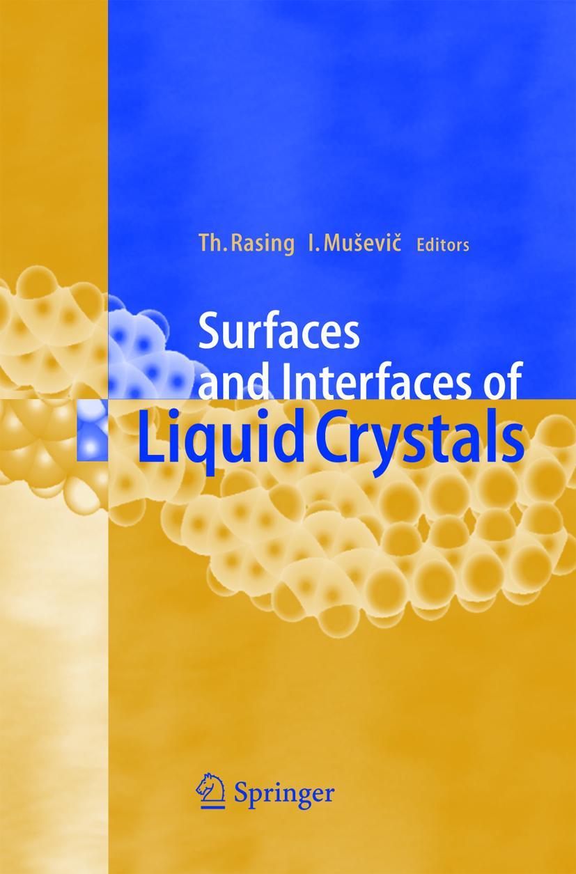 Vorderes Coverbild Surfaces and Interfaces of Liquid Crystals