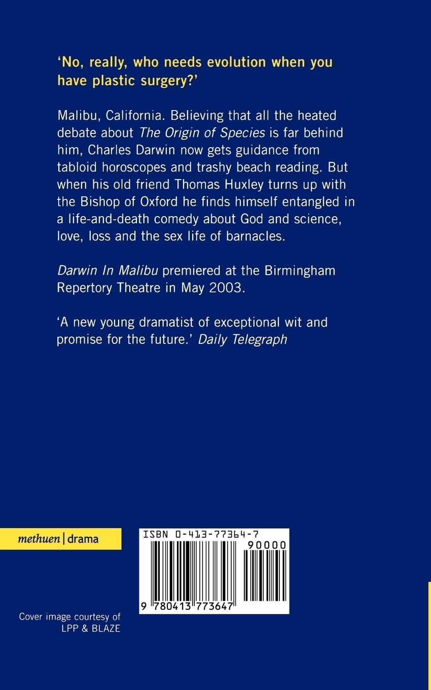 Rückseitencover Darwin in Malibu