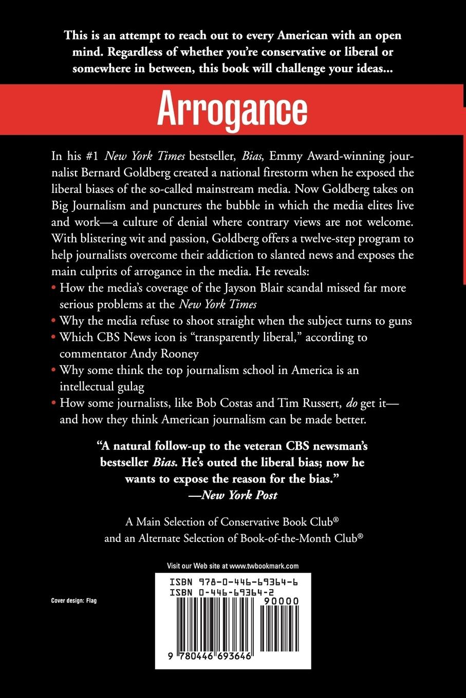 Rückseitencover Arrogance