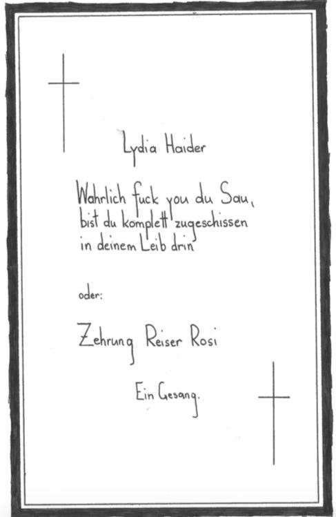 Vorderes Coverbild Wahrlich fuck you du Sau, bist du komplett zugeschissen in deinem Leib drin