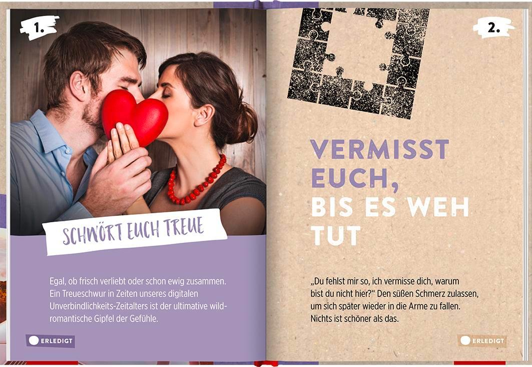 Beispielinhalt (Bild) 100 Dinge, die jedes Paar einmal tun sollte