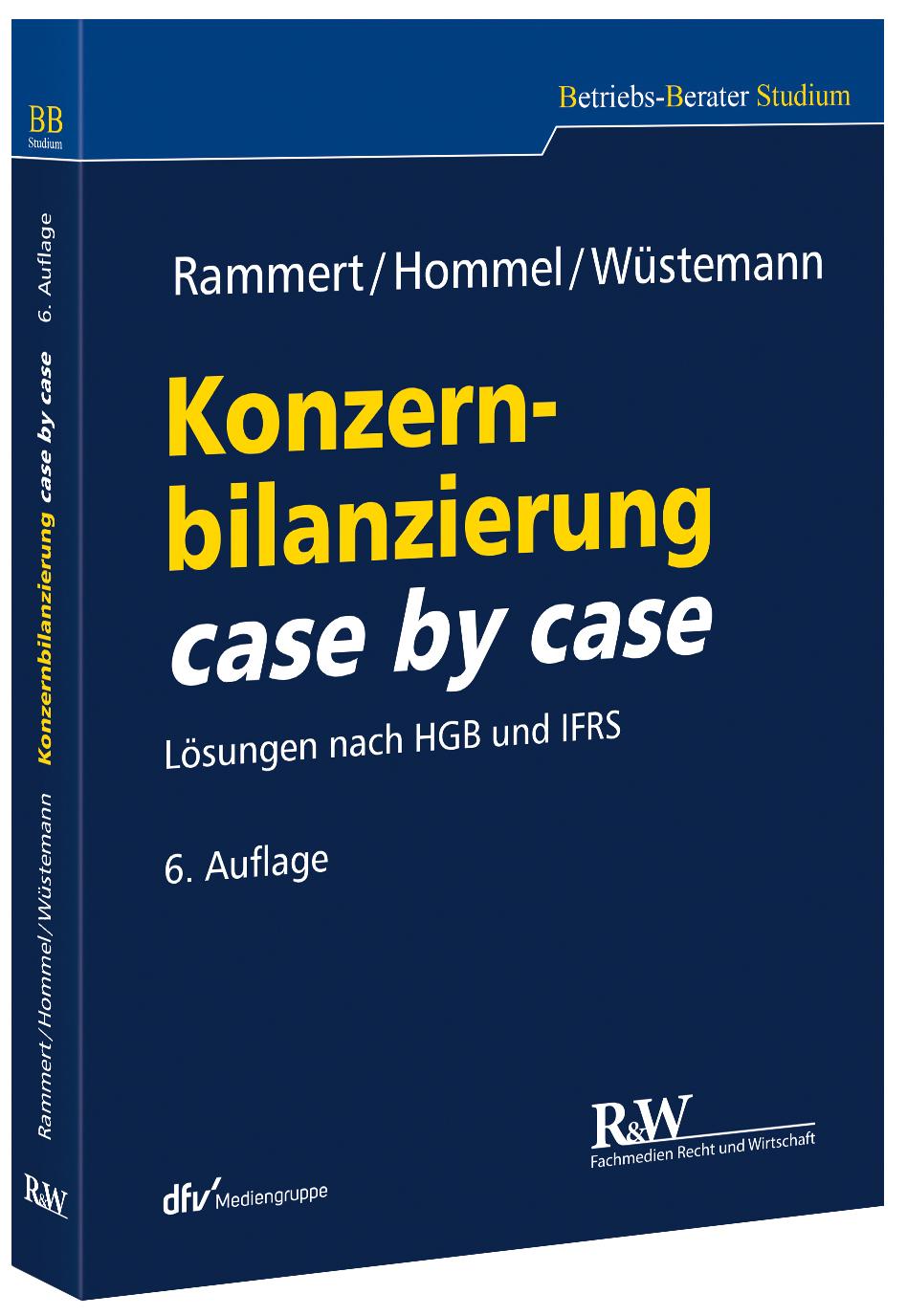 Vorderes Coverbild Konzernbilanzierung case by case