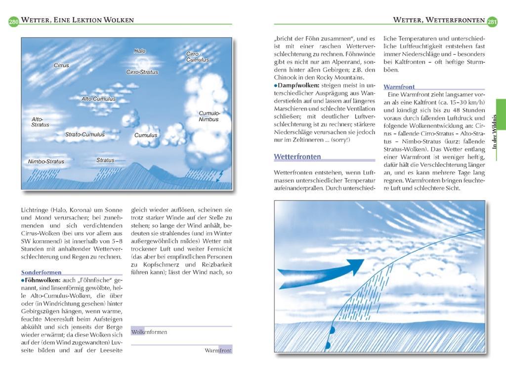 Beispielinhalt (Bild) Reise Know-How Outdoor-Handbuch