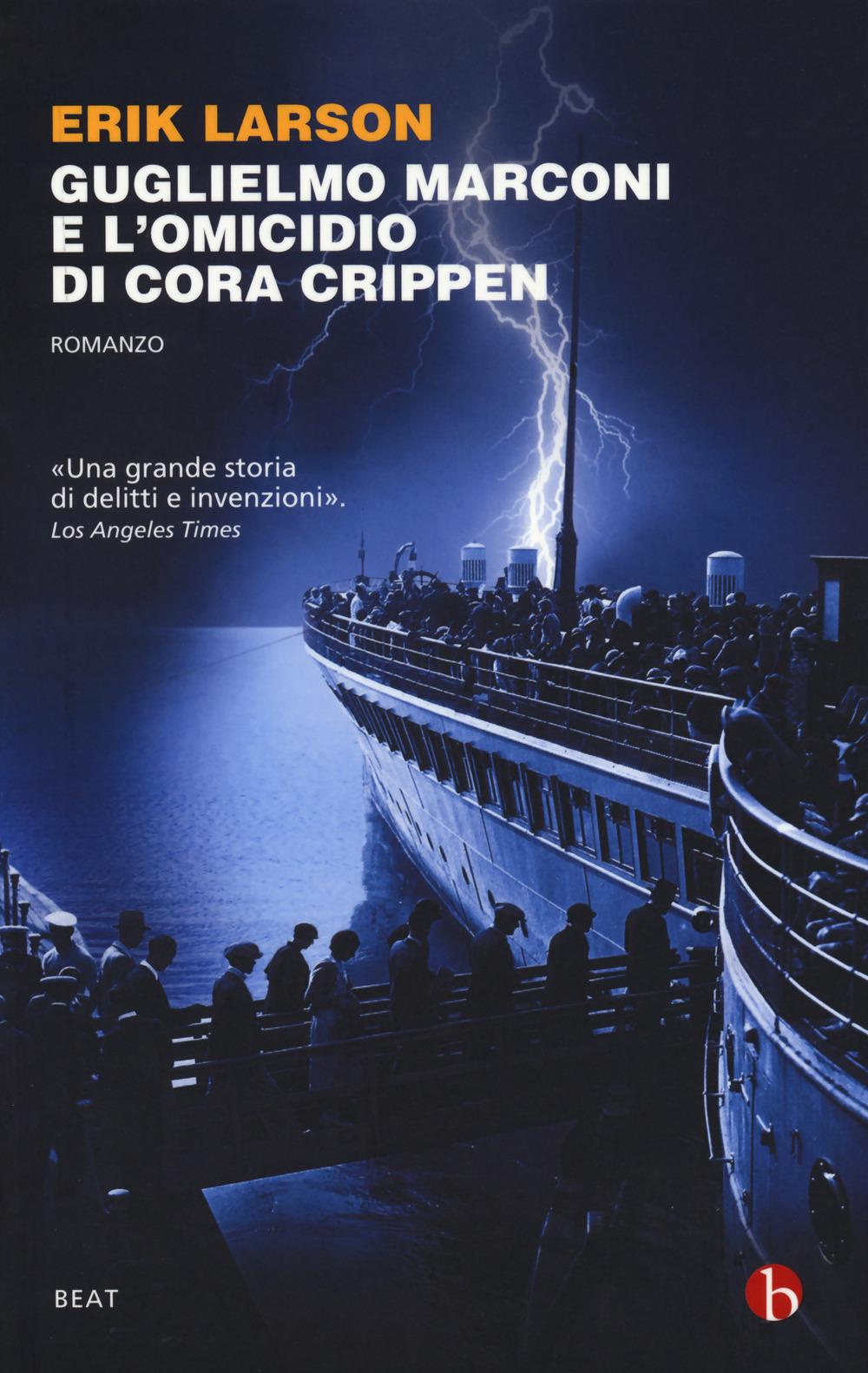 Vorderes Coverbild Guglielmo Marconi e l'omicidio di Cora Crippen