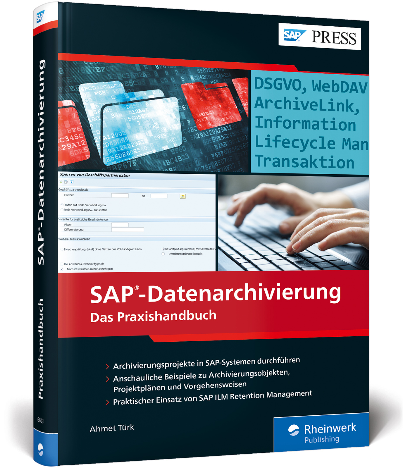 Vorderes Coverbild SAP-Datenarchivierung