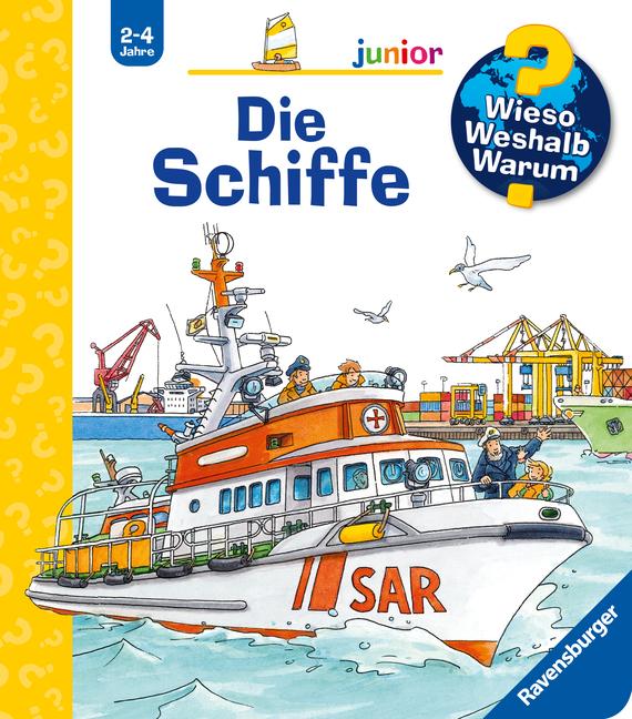 Vorderes Coverbild Wieso? Weshalb? Warum? junior, Band 8: Die Schiffe