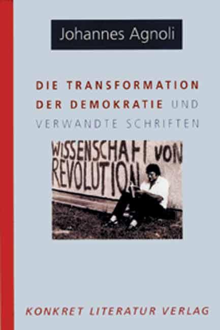 Vorderes Coverbild Die Transformation der Demokratie
