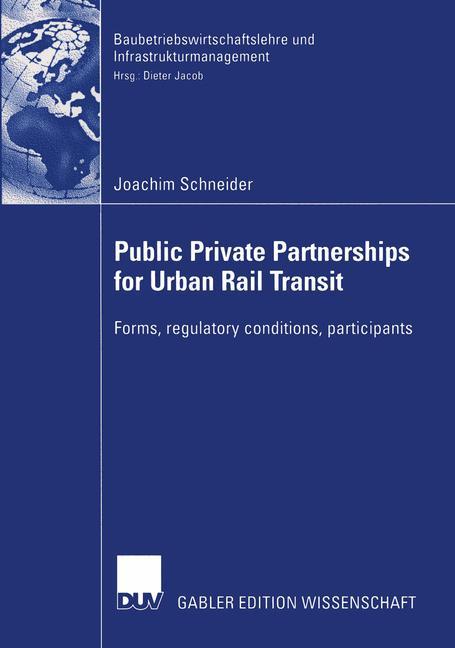 Vorderes Coverbild Public Private Partnership for Urban Rail Transit