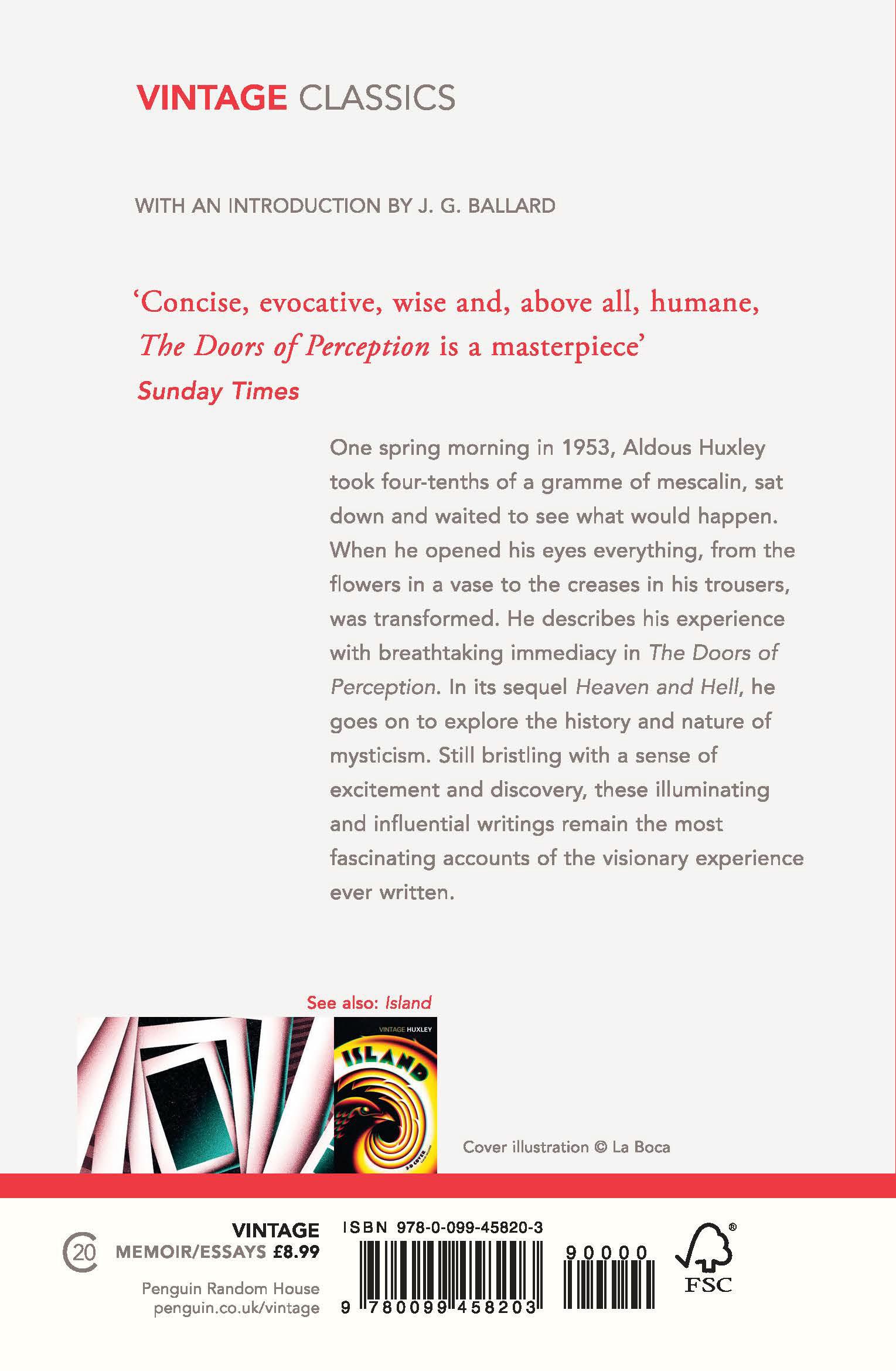 Rückseitencover The Doors of Perception