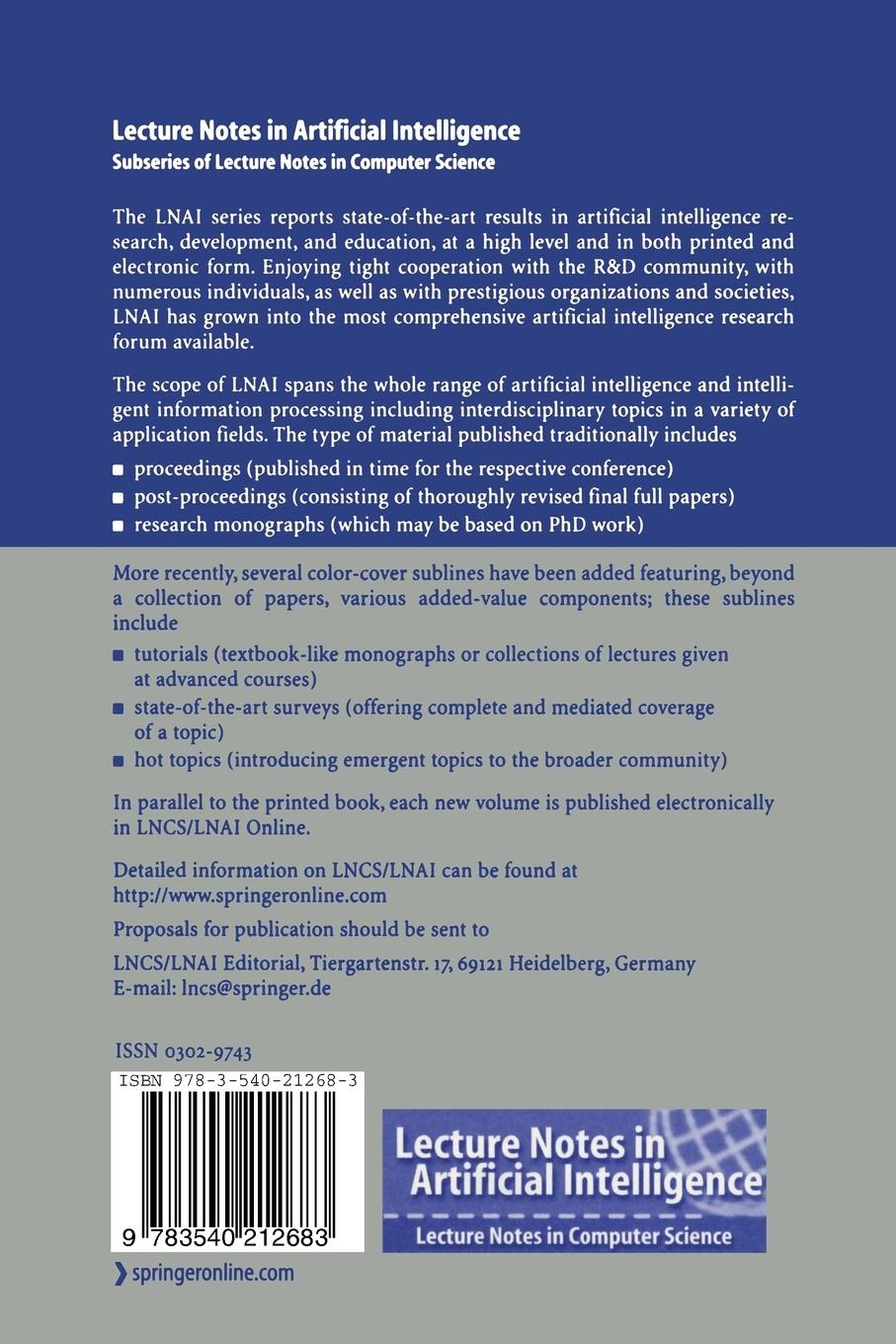 Rückseitencover Diagrammatic Representation and Inference