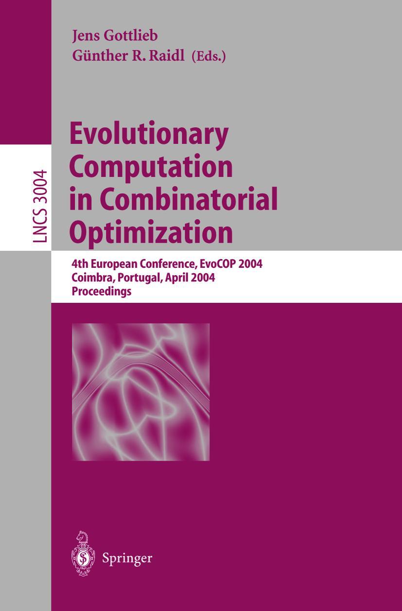 Vorderes Coverbild Evolutionary Computation in Combinatorial Optimization