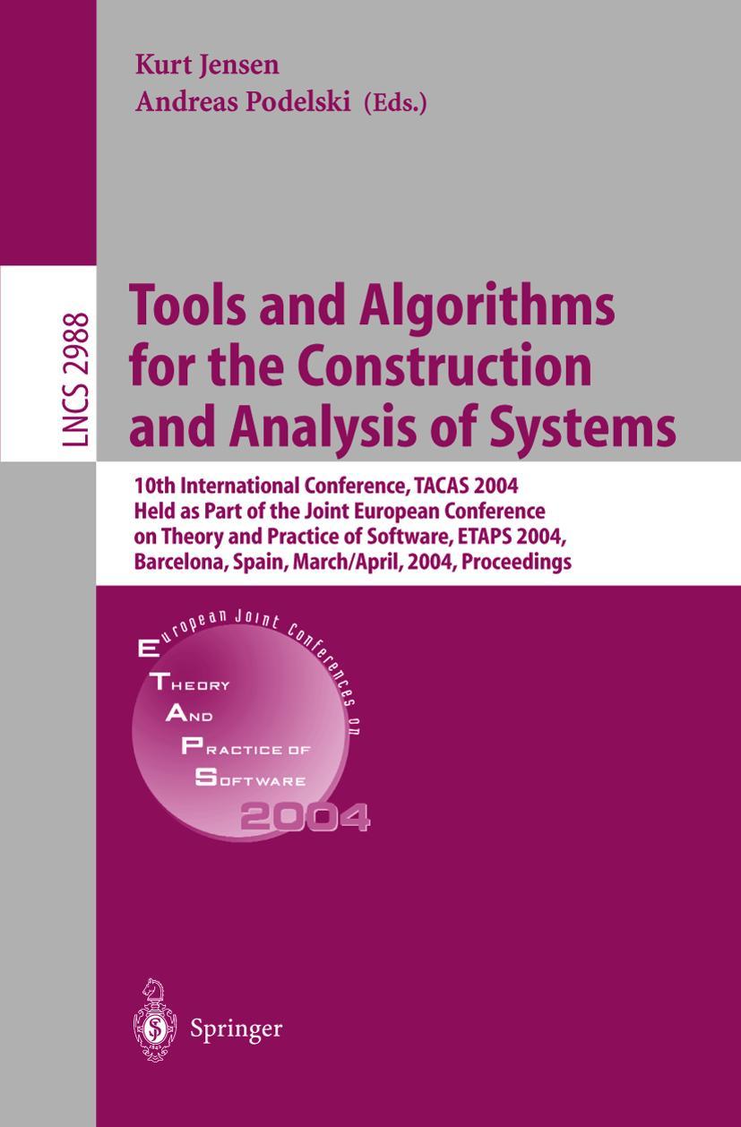 Vorderes Coverbild Tools and Algorithms for the Construction and Analysis of Systems