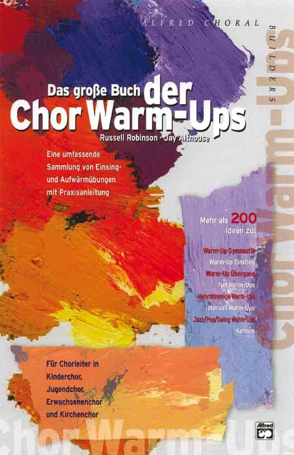 Vorderes Coverbild Das große Buch der Chor Warm-Ups