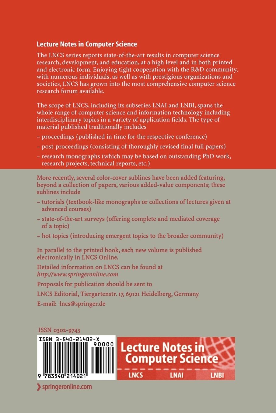 Rückseitencover Functional and Logic Programming