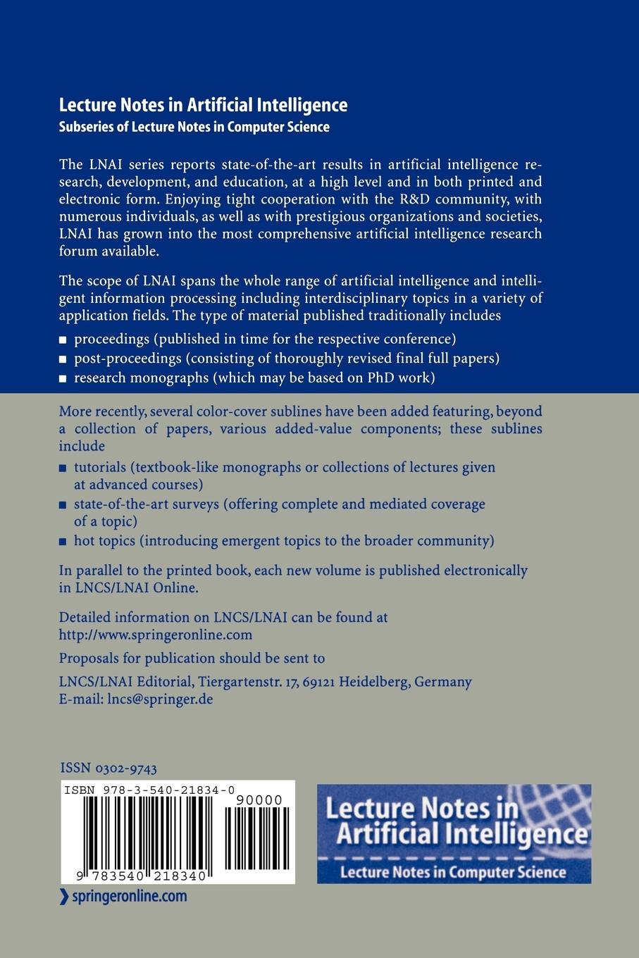 Rückseitencover Recent Advances in Constraints