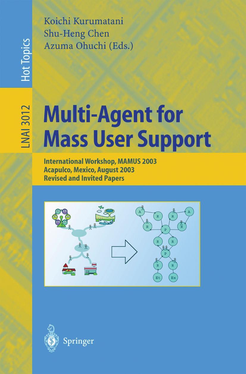 Vorderes Coverbild Multi-Agent for Mass User Support