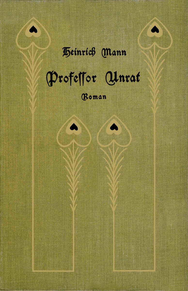 Vorderes Coverbild Professor Unrat